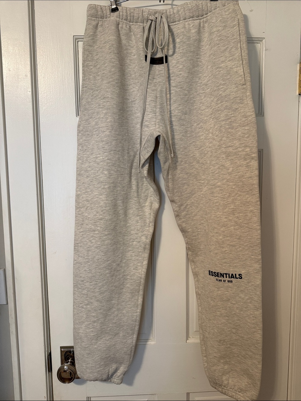 Fear of God Essentials Light Heather Gray Sweatpants